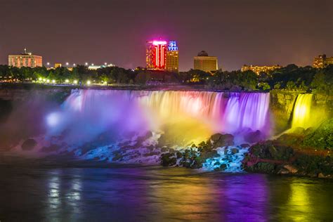 Amazing magical performance at Niagara Falls